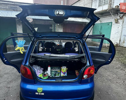 Синий Дэу Матиз, объемом двигателя 0.8 л и пробегом 122 тыс. км за 2350 $, фото 17 на Automoto.ua