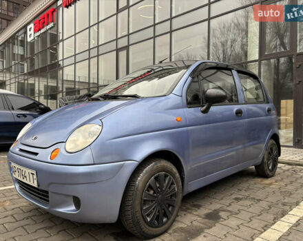 Синий Дэу Матиз, объемом двигателя 0.8 л и пробегом 108 тыс. км за 2750 $, фото 2 на Automoto.ua