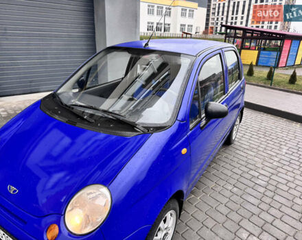 Синій Деу Матіз, об'ємом двигуна 0.8 л та пробігом 186 тис. км за 1950 $, фото 3 на Automoto.ua