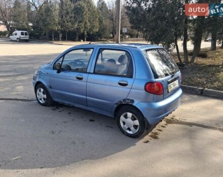 Синий Дэу Матиз, объемом двигателя 0.8 л и пробегом 137 тыс. км за 1699 $, фото 5 на Automoto.ua
