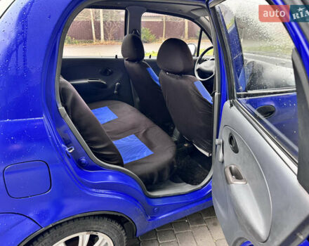 Синій Деу Матіз, об'ємом двигуна 0.8 л та пробігом 186 тис. км за 1950 $, фото 14 на Automoto.ua