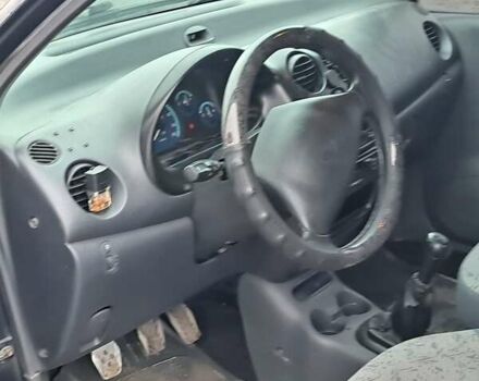 Синий Дэу Матиз, объемом двигателя 1 л и пробегом 129 тыс. км за 2500 $, фото 3 на Automoto.ua