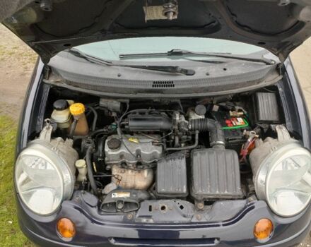 Синий Дэу Матиз, объемом двигателя 0.8 л и пробегом 186 тыс. км за 2700 $, фото 6 на Automoto.ua