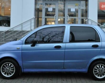 Синий Дэу Матиз, объемом двигателя 0.8 л и пробегом 167 тыс. км за 2700 $, фото 2 на Automoto.ua