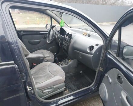 Синий Дэу Матиз, объемом двигателя 0.8 л и пробегом 209 тыс. км за 1650 $, фото 5 на Automoto.ua