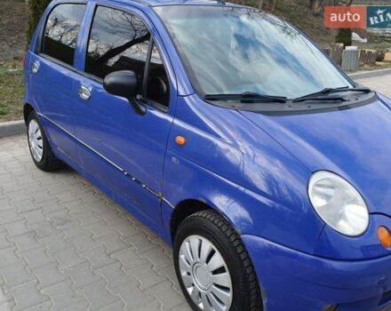 Синий Дэу Матиз, объемом двигателя 0.8 л и пробегом 159 тыс. км за 1850 $, фото 1 на Automoto.ua