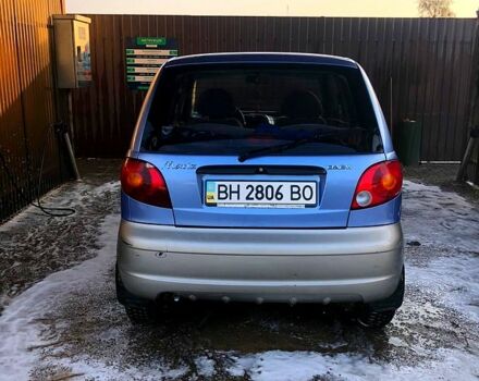 Синий Дэу Матиз, объемом двигателя 1 л и пробегом 125 тыс. км за 2500 $, фото 5 на Automoto.ua