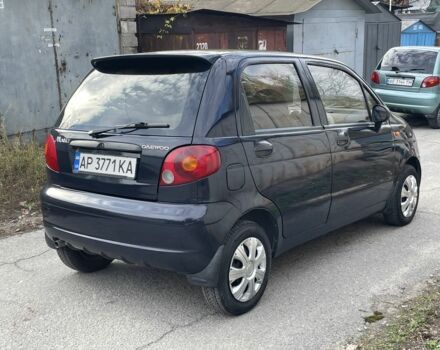 Дэу Матиз 2007 в Днепре (Днепропетровске) на Automoto.ua Синий Дэу Матиз, объемом двигателя 0.8 л и пробегом 120 тыс. км за 2999 $, фото 3 на Automoto.ua