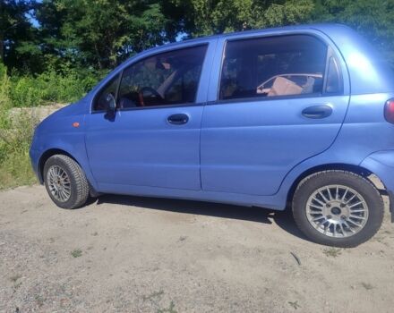 Синий Дэу Матиз, объемом двигателя 0.8 л и пробегом 78 тыс. км за 2500 $, фото 7 на Automoto.ua