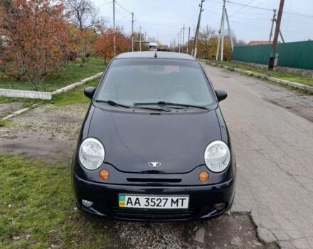 Синий Дэу Матиз, объемом двигателя 0.8 л и пробегом 186 тыс. км за 2700 $, фото 2 на Automoto.ua