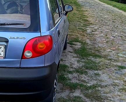 Синій Деу Матіз, об'ємом двигуна 0.8 л та пробігом 145 тис. км за 1200 $, фото 4 на Automoto.ua