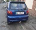 Синий Дэу Матиз, объемом двигателя 0.8 л и пробегом 192 тыс. км за 2400 $, фото 2 на Automoto.ua