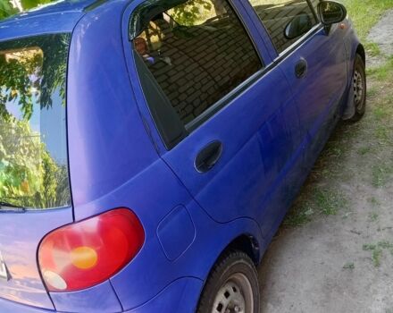 Синій Деу Матіз, об'ємом двигуна 8 л та пробігом 270 тис. км за 1600 $, фото 1 на Automoto.ua