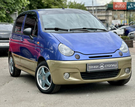 Синий Дэу Матиз, объемом двигателя 1 л и пробегом 135 тыс. км за 2900 $, фото 6 на Automoto.ua