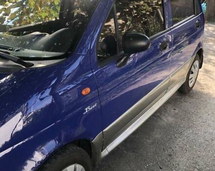 Синий Дэу Матиз, объемом двигателя 1 л и пробегом 140 тыс. км за 2500 $, фото 3 на Automoto.ua
