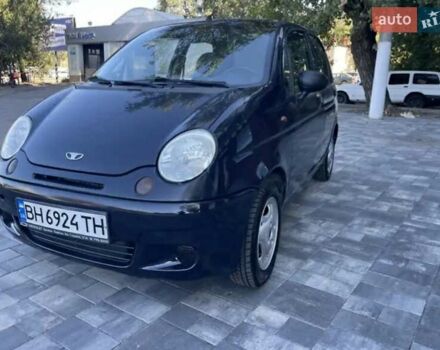 Синий Дэу Матиз, объемом двигателя 0.8 л и пробегом 219 тыс. км за 1700 $, фото 1 на Automoto.ua