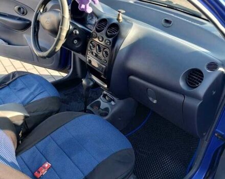 Синий Дэу Матиз, объемом двигателя 0.8 л и пробегом 121 тыс. км за 2250 $, фото 13 на Automoto.ua