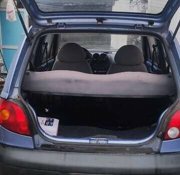 Синий Дэу Матиз, объемом двигателя 0.8 л и пробегом 90 тыс. км за 1800 $, фото 3 на Automoto.ua