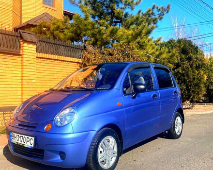 Синий Дэу Матиз, объемом двигателя 0.8 л и пробегом 136 тыс. км за 2400 $, фото 3 на Automoto.ua