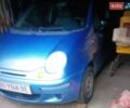 Синий Дэу Матиз, объемом двигателя 0.8 л и пробегом 181 тыс. км за 1400 $, фото 1 на Automoto.ua