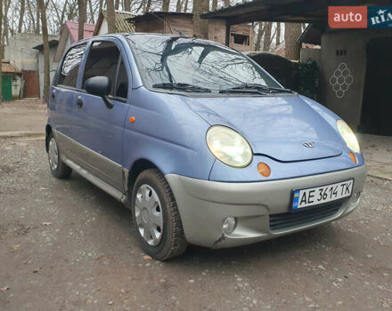 Синий Дэу Матиз, объемом двигателя 1 л и пробегом 153 тыс. км за 2500 $, фото 2 на Automoto.ua