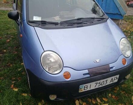 Синій Деу Матіз, об'ємом двигуна 0.8 л та пробігом 237 тис. км за 1500 $, фото 4 на Automoto.ua