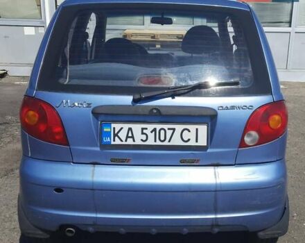 Синий Дэу Матиз, объемом двигателя 0.8 л и пробегом 140 тыс. км за 1700 $, фото 16 на Automoto.ua