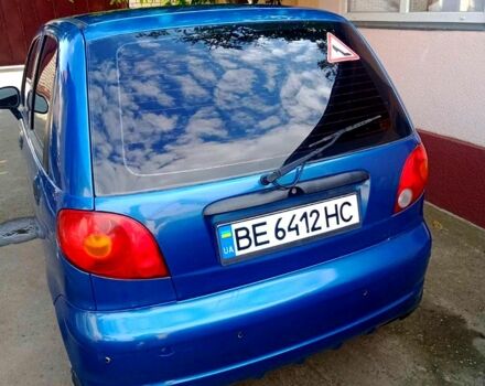 Синий Дэу Матиз, объемом двигателя 0.8 л и пробегом 0 тыс. км за 3500 $, фото 2 на Automoto.ua