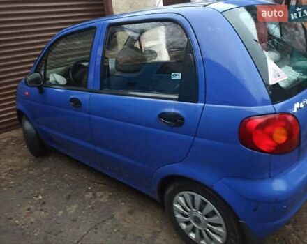 Синий Дэу Матиз, объемом двигателя 0.8 л и пробегом 81 тыс. км за 2700 $, фото 1 на Automoto.ua