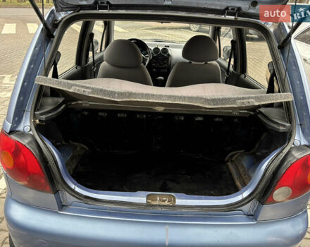 Синий Дэу Матиз, объемом двигателя 0.8 л и пробегом 108 тыс. км за 2750 $, фото 14 на Automoto.ua