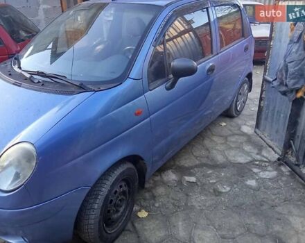 Синий Дэу Матиз, объемом двигателя 0.8 л и пробегом 125 тыс. км за 1700 $, фото 4 на Automoto.ua