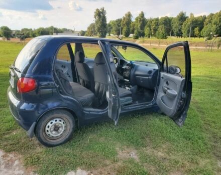 Синий Дэу Матиз, объемом двигателя 0.8 л и пробегом 170 тыс. км за 1600 $, фото 8 на Automoto.ua