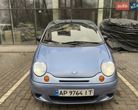 Синий Дэу Матиз, объемом двигателя 0.8 л и пробегом 108 тыс. км за 2750 $, фото 3 на Automoto.ua