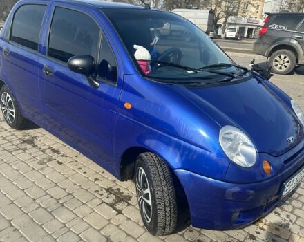Синий Дэу Матиз, объемом двигателя 0.8 л и пробегом 133 тыс. км за 2500 $, фото 6 на Automoto.ua