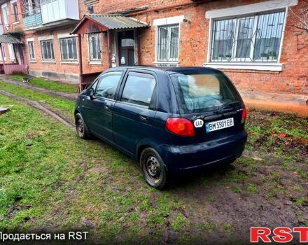 Синій Деу Матіз, об'ємом двигуна 0.8 л та пробігом 106 тис. км за 1650 $, фото 3 на Automoto.ua