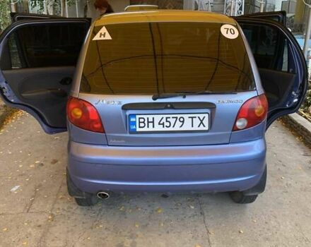 Синий Дэу Матиз, объемом двигателя 0.8 л и пробегом 113 тыс. км за 3100 $, фото 1 на Automoto.ua