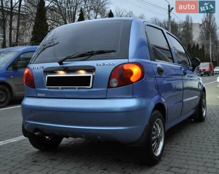 Синий Дэу Матиз, объемом двигателя 0.8 л и пробегом 167 тыс. км за 2700 $, фото 8 на Automoto.ua
