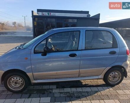 Синій Деу Матіз, об'ємом двигуна 1 л та пробігом 110 тис. км за 2100 $, фото 1 на Automoto.ua