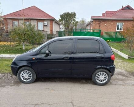 Синий Дэу Матиз, объемом двигателя 0.8 л и пробегом 186 тыс. км за 2700 $, фото 8 на Automoto.ua