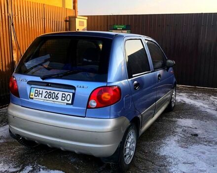 Синий Дэу Матиз, объемом двигателя 1 л и пробегом 125 тыс. км за 2500 $, фото 3 на Automoto.ua