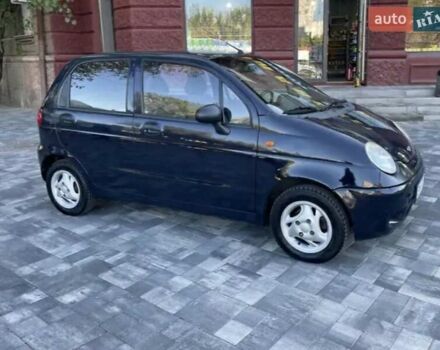 Синий Дэу Матиз, объемом двигателя 0.8 л и пробегом 219 тыс. км за 1700 $, фото 6 на Automoto.ua