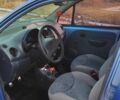 Синий Дэу Матиз, объемом двигателя 0.8 л и пробегом 201 тыс. км за 2000 $, фото 5 на Automoto.ua
