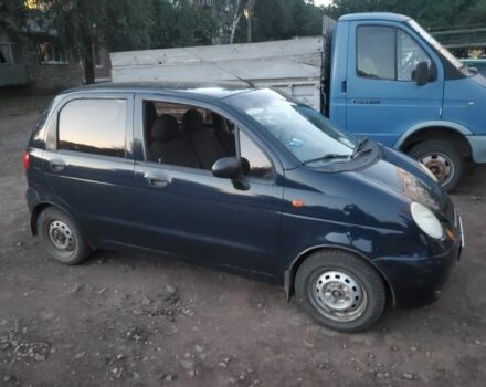 Синий Дэу Матиз, объемом двигателя 0.8 л и пробегом 170 тыс. км за 1600 $, фото 14 на Automoto.ua