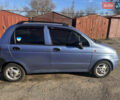 Синий Дэу Матиз, объемом двигателя 0.8 л и пробегом 145 тыс. км за 3300 $, фото 1 на Automoto.ua