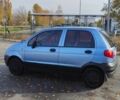Синий Дэу Матиз, объемом двигателя 0.8 л и пробегом 201 тыс. км за 2000 $, фото 1 на Automoto.ua