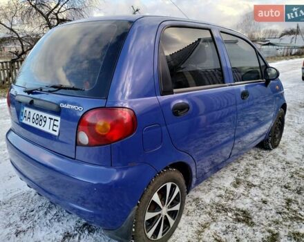 Синій Деу Матіз, об'ємом двигуна 0.8 л та пробігом 158 тис. км за 1900 $, фото 1 на Automoto.ua