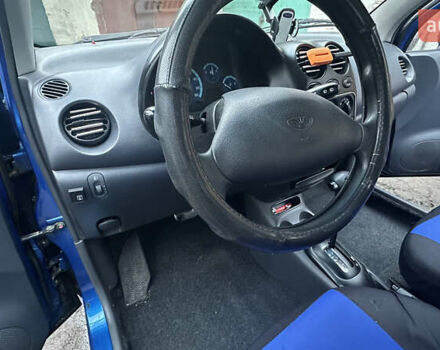 Синий Дэу Матиз, объемом двигателя 0.8 л и пробегом 122 тыс. км за 2350 $, фото 12 на Automoto.ua