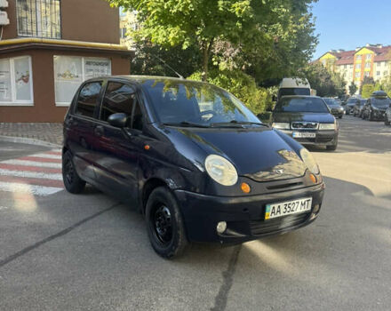 Синий Дэу Матиз, объемом двигателя 0.8 л и пробегом 178 тыс. км за 1950 $, фото 2 на Automoto.ua