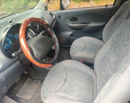 Синий Дэу Матиз, объемом двигателя 0.8 л и пробегом 78 тыс. км за 2500 $, фото 4 на Automoto.ua