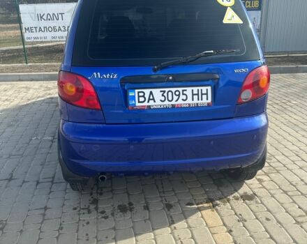 Синий Дэу Матиз, объемом двигателя 0.8 л и пробегом 133 тыс. км за 2500 $, фото 8 на Automoto.ua